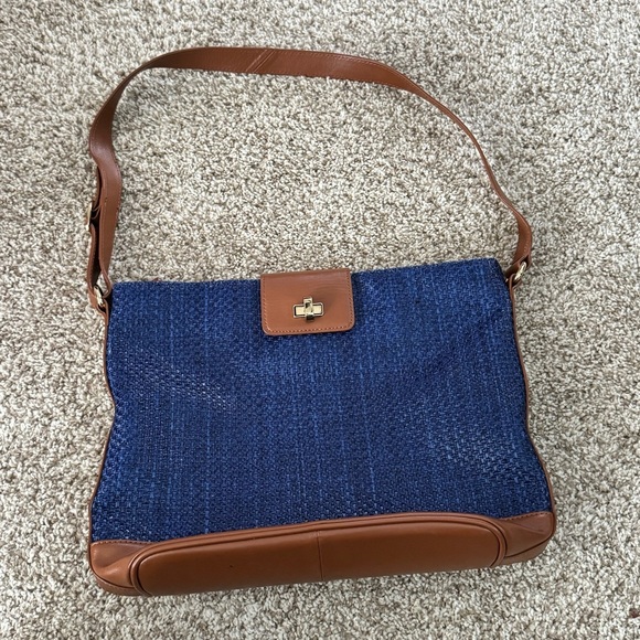 Vintage Talbots Shoulder Bag Tote Purse - Picture 11 of 11